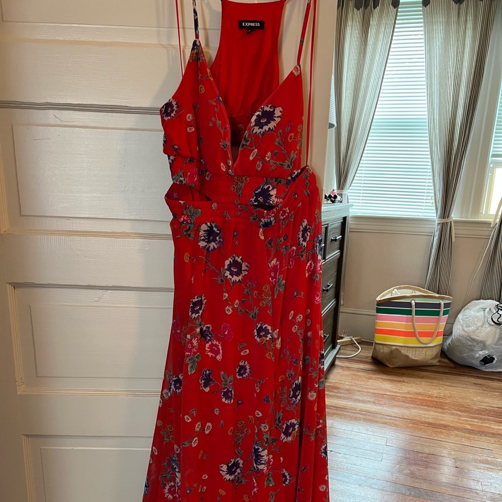 Express floral dress.